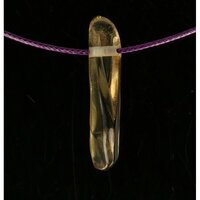 Citrien natuur doorboord incl koord