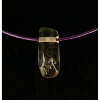 Citrien natuur doorboord incl koord