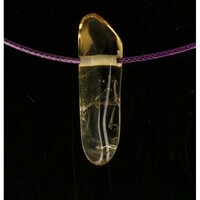 Citrien natuur doorboord incl koord