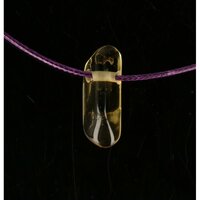 Citrien natuur doorboord incl koord