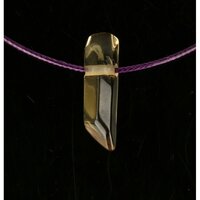 Citrien natuur doorboord incl koord