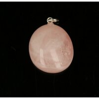 Rozenkwarts uit Madagaskar hanger