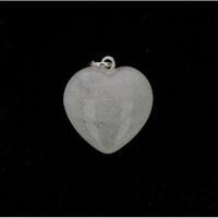 BERGKRISTAL hartje hanger 20x20x13 mm