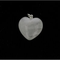 BERGKRISTAL hartje hanger 20x20x13 mm