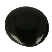 Zwarte obsidiaan plat