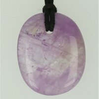 Amethist plat doorboord + koord