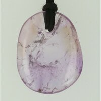 Amethist plat doorboord + koord