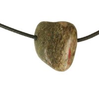 Draken steen of dragon stone (oostenrijk ) doorboord inclusief koord