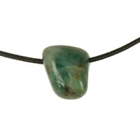 Koper Chalcedoon uit Turkije doorboord