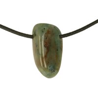 Koper Chalcedoon uit Turkije doorboord