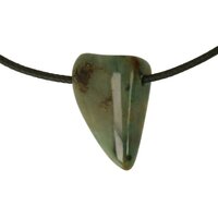 Koper Chalcedoon uit Turkije doorboord