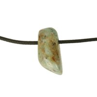 Koper Chalcedoon uit Turkije doorboord