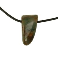 Koper Chalcedoon uit Turkije doorboord