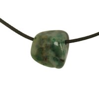 Koper Chalcedoon uit Turkije doorboord