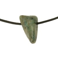 Koper Chalcedoon uit Turkije doorboord