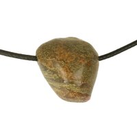 Draken steen of dragon stone (oostenrijk ) doorboord inclusief koord