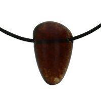 Blauwe Barnsteen doorboord