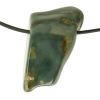 Versteend hout  doorboord + koord