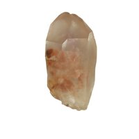 Amethist/Prasioliet met inclusies uit Serra do Cabral, Brazilië.