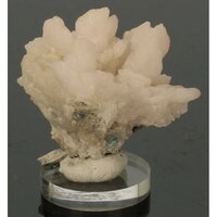 Bloemvormige gekristalliseerde roze Kwarts uit Marokko