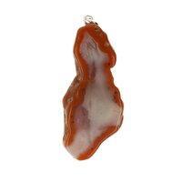 Agaatplak natuurlijk niet gekleurd