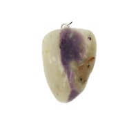 Blauwe opaal uit Mexico hanger