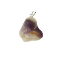 Blauwe opaal uit Mexico hanger