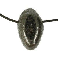 Speculariet Hematiet uit Michigan, USA doorboord