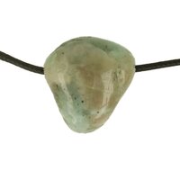 GARNIRIET MET MAANSTEEN doorboord + koord