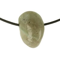 GARNIRIET MET MAANSTEEN doorboord + koord