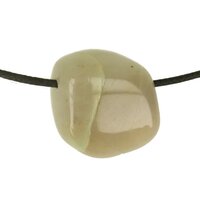 GARNIRIET MET MAANSTEEN doorboord + koord