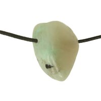 GARNIRIET MET MAANSTEEN doorboord + koord