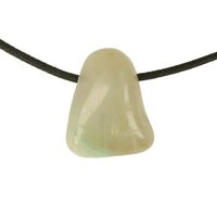 GARNIRIET MET MAANSTEEN doorboord + koord