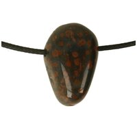 Hematiet in Veldspaat uit Mexico doorboord