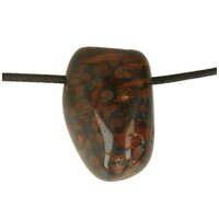 Hematiet in Veldspaat uit Mexico doorboord