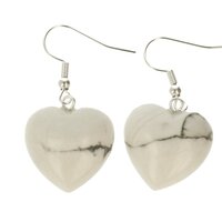 Howliet oorbellen hart 20x20x13 mm