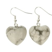 Howliet oorbellen hart 20x20x13 mm