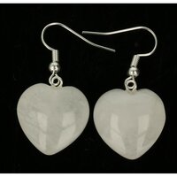 BERGKRISTAL oorbellen 20x20x13 mm