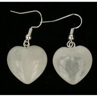 BERGKRISTAL oorbellen 20x20x13 mm