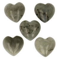 Labradoriet hartje 2 cm
