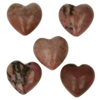 Rhodoniet hartje  2 cm