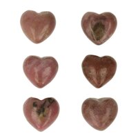 Rhodoniet hartje  1.5 cm