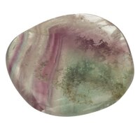 Fluoriet platte steen