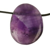 Amethist plat doorboord + koord