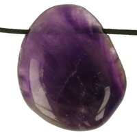 Amethist plat doorboord + koord