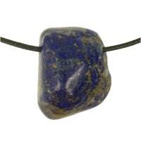 Lapis lazuli doorboord inclusief koord-4a