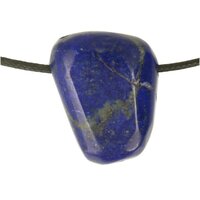 Lapis lazuli doorboord inclusief koord-5a