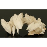 Scoleciet kristallen op zalmkleurige matrix-7