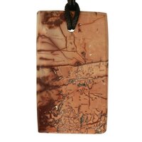 Jaspis uit Marokko doorboord koord-8