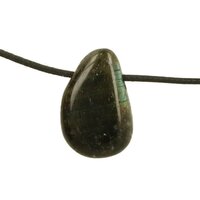 Labradoriet doorboord inclusief koord